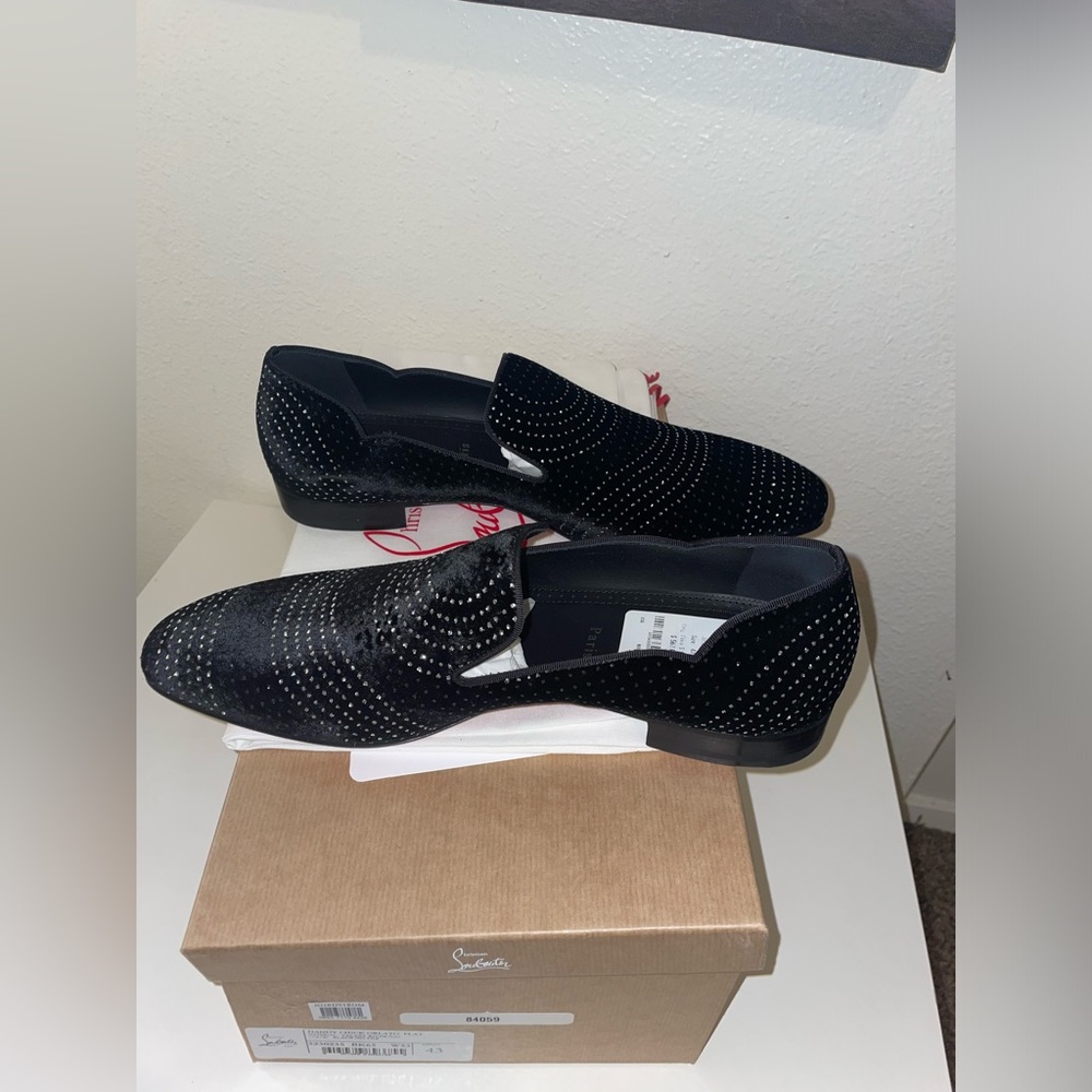 Christian Louboutin dandy chick  Orlato flat Sz 43 made in Italy 100% Authentic - Picture 3 of 6